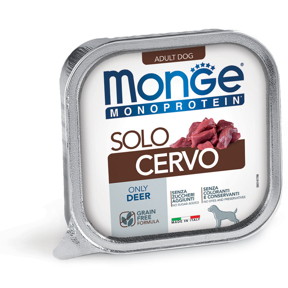 Monge Monoprotein Paté Solo Cervo 150g