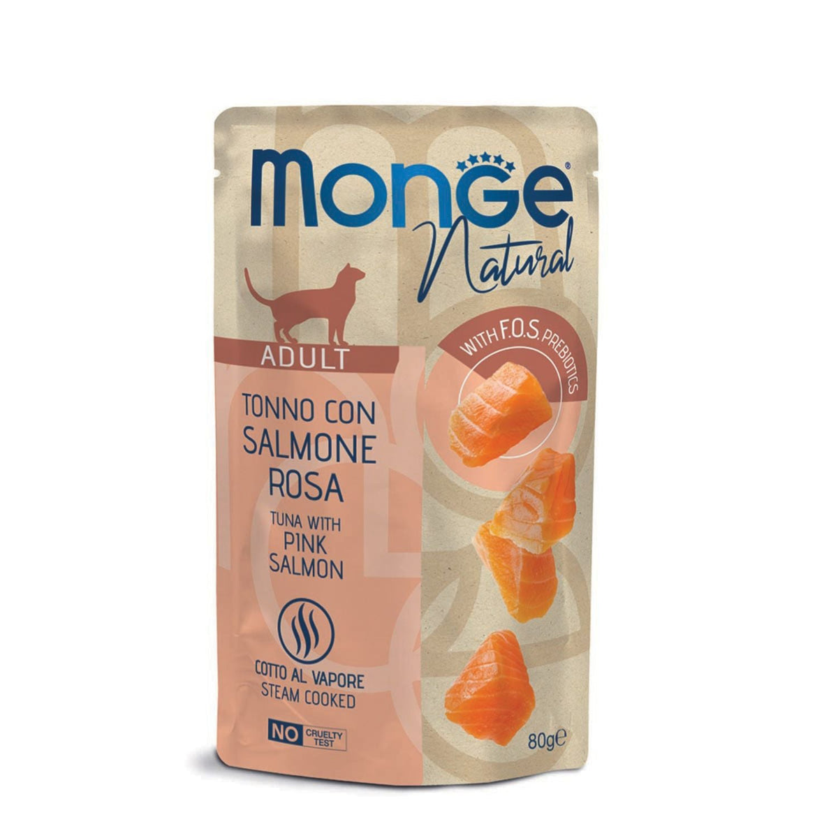 Monge Natural Adult Tonno con Salmone 80g