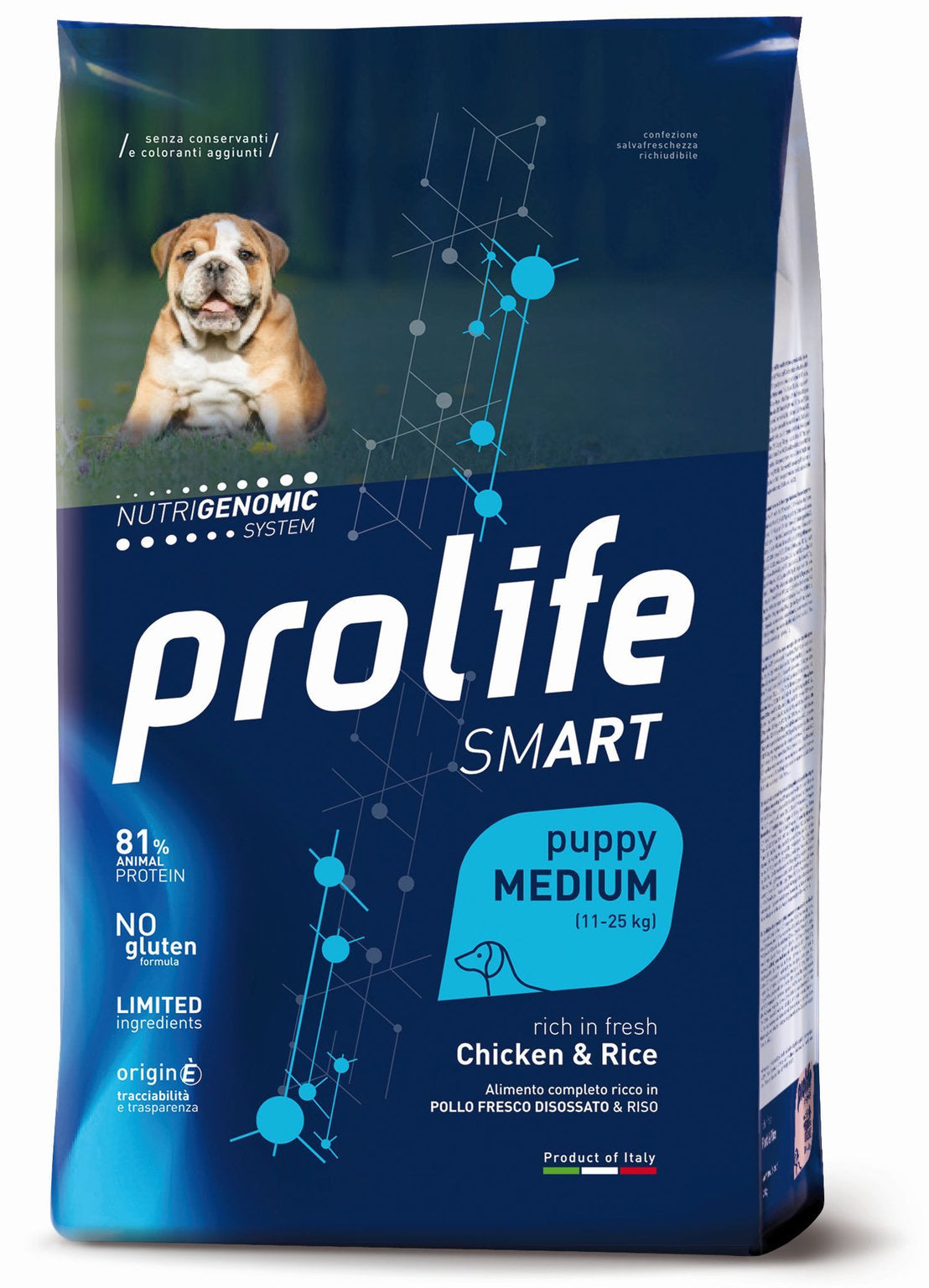 Prolife Smart Puppy Medium Pollo e Riso 10 kg