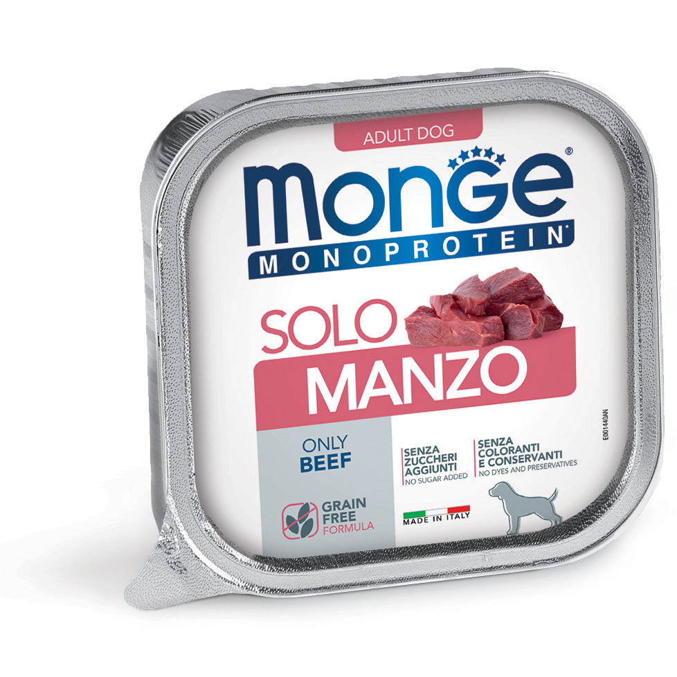 Monge Monoprotein Paté Solo Manzo 150g