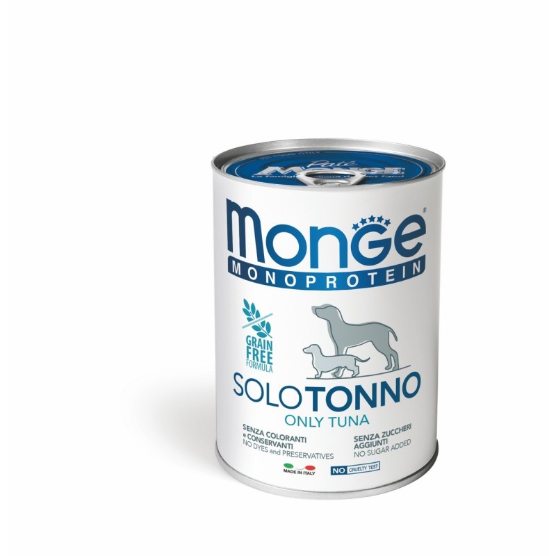 Monge Dog Solo Tonno Paté 400g