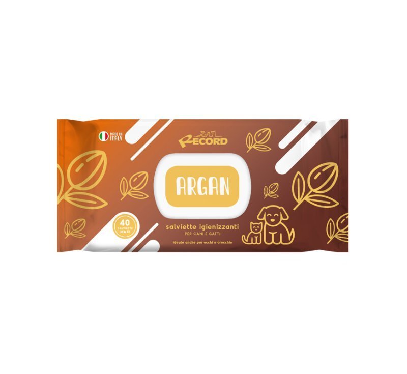 Record Salviette Igienizzanti Maxi Argan 40 pz