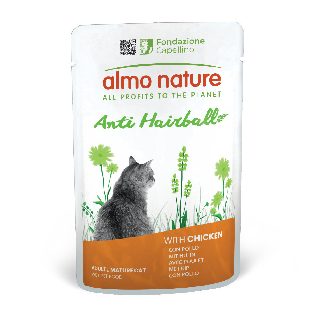 Almo Nature Functional Anti-Hairball con Pollo 70g