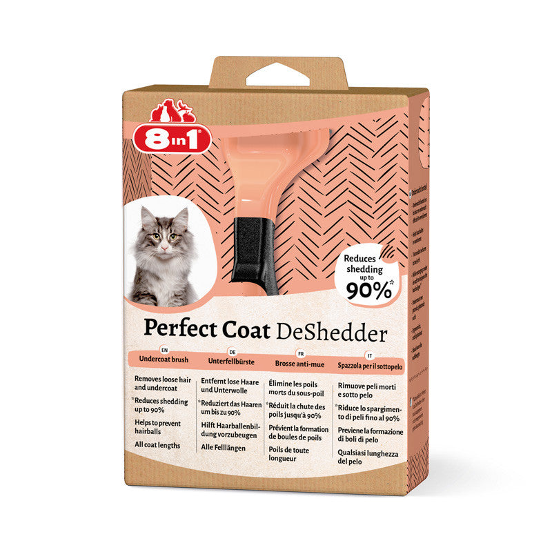 8in1 Perfect Coat Spazzola DeShedder
