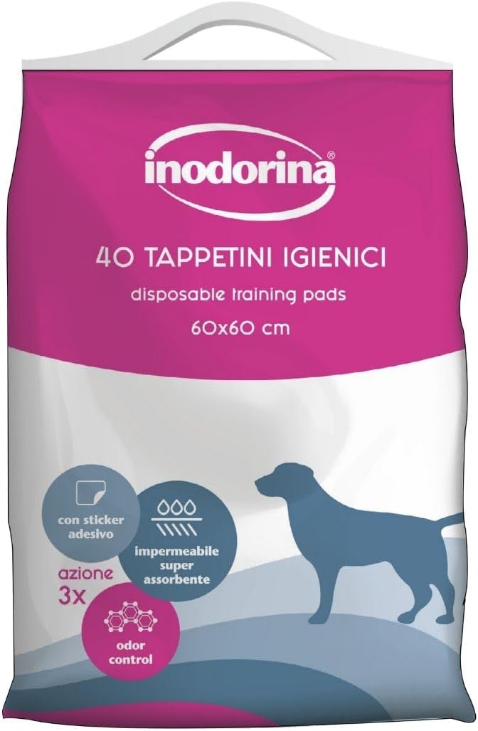 Inodorina Tappetini Igienici Training Neutro – 60x60 cm 40 pz