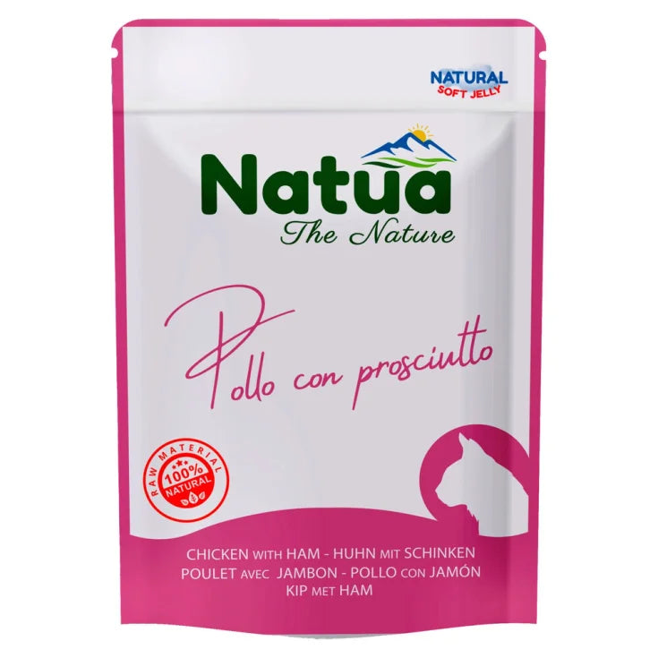 Natua Natural Cat Adult Pollo con Prosciutto 70g