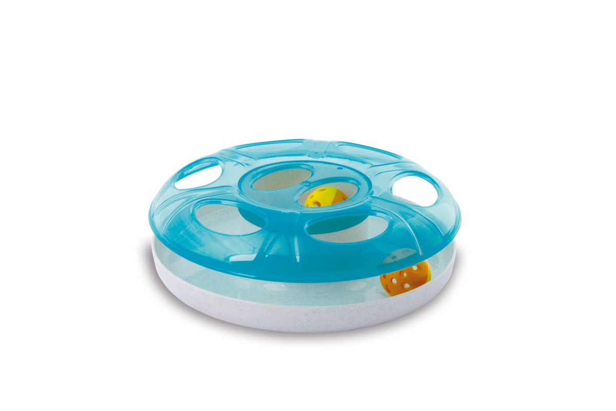 Leopet UFO Gioco Interattivo con Due Palline – 25x8 cm