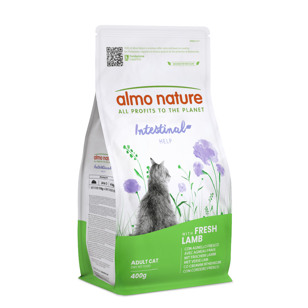 Almo Nature Functional Intestinal Help Gatto con Agnello Fresco 400g