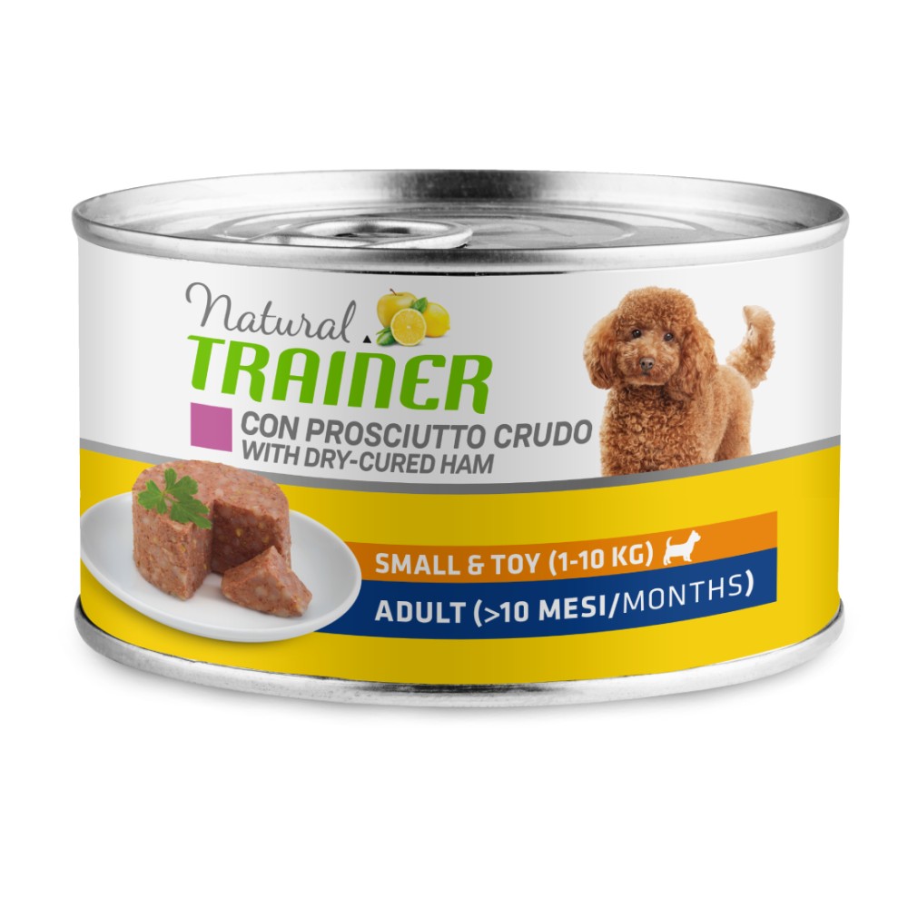 Natural Trainer Adult Small & Toy Prosciutto Crudo 150g