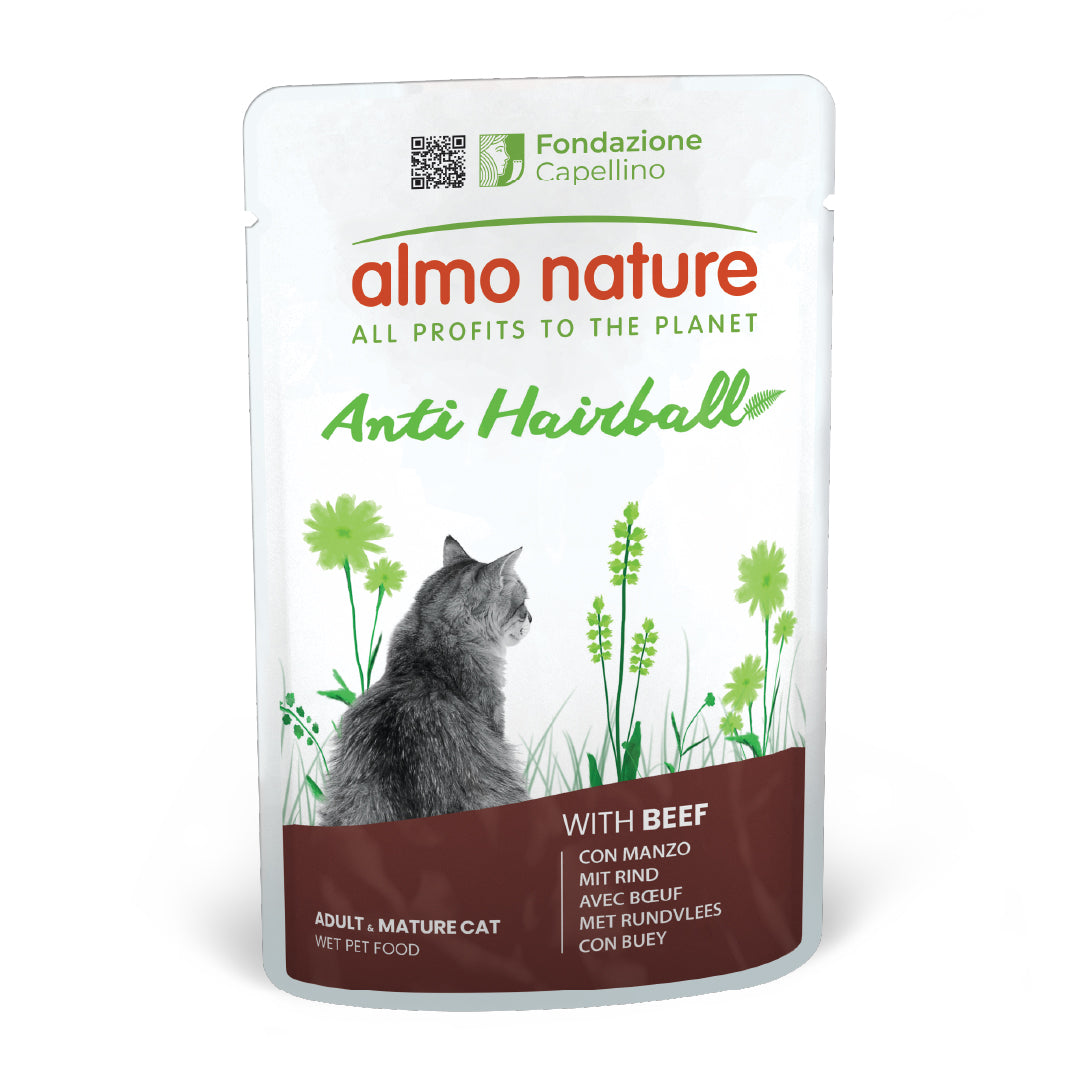 Almo Nature Functional Anti-Hairball con Manzo 70g