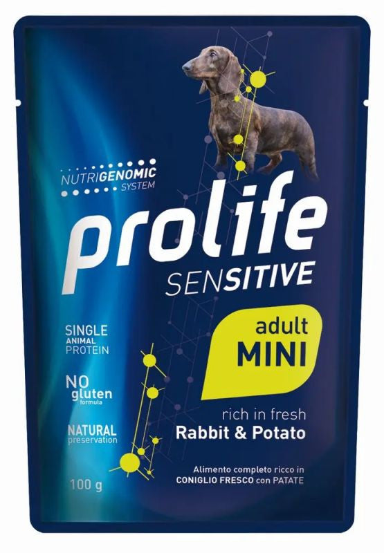 Prolife Dog Sensitive Adult Mini Coniglio e Patate 100g
