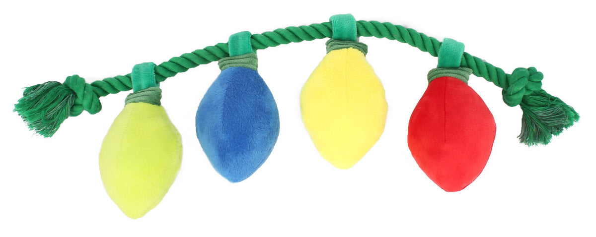 Ferribiella Lucine Natalizie Gioco per Cani – 40 x 13 cm