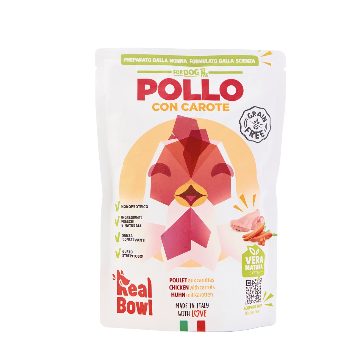 Real Bowl Pollo Grain Free 400g