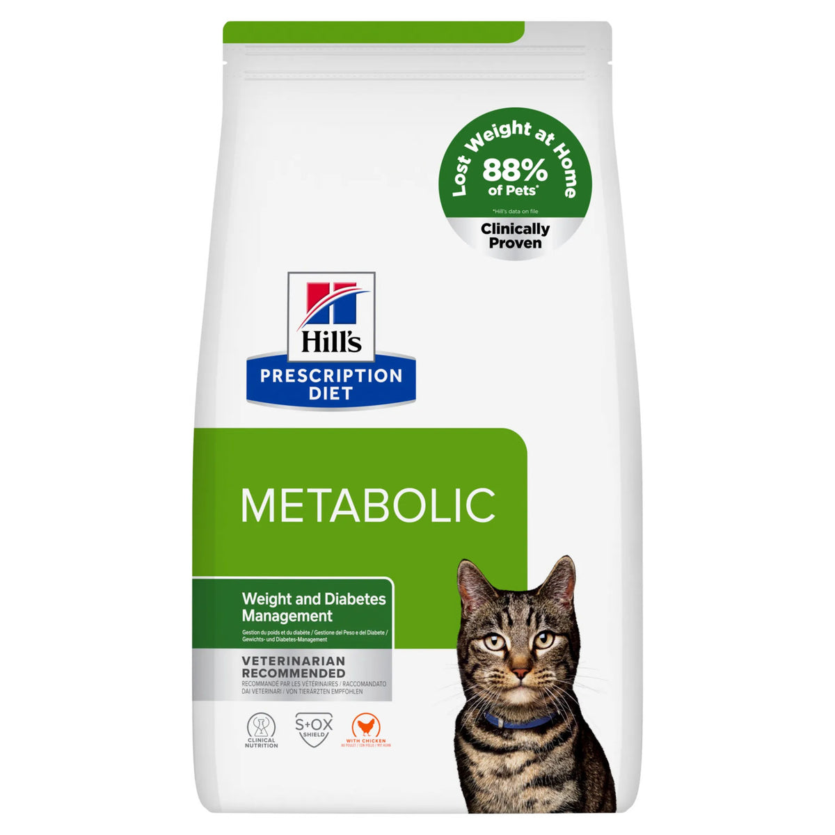 Hill's Prescription Diet Feline Metabolic Pollo 1,5 kg
