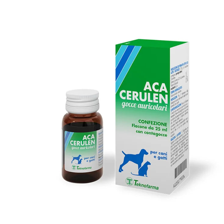 Teknofarma Aca Cerulen Gocce Auricolari Cani e Gatti – 25 ml