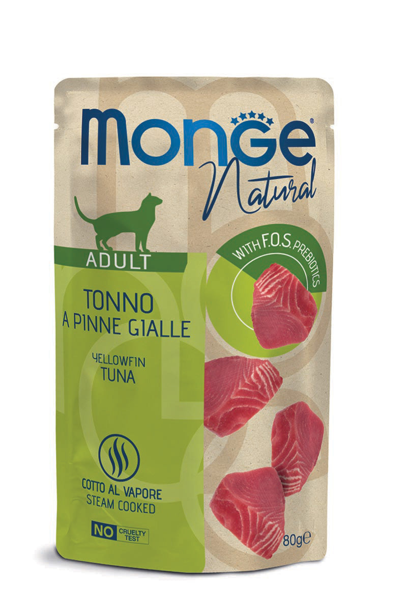 Monge Natural Tonno a Pinne Gialle 80g