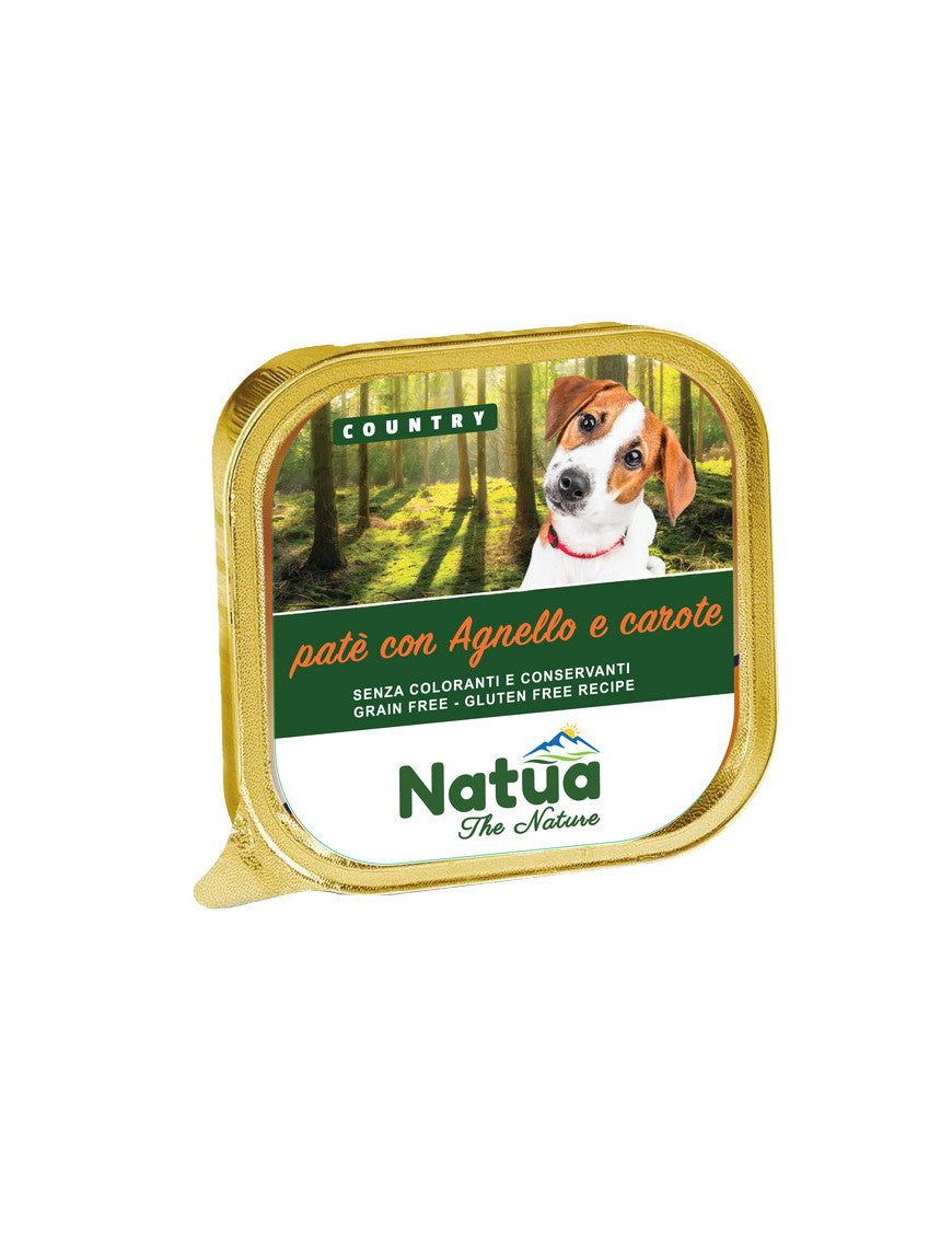 Natua Dog Country Agnello e Carote 100g