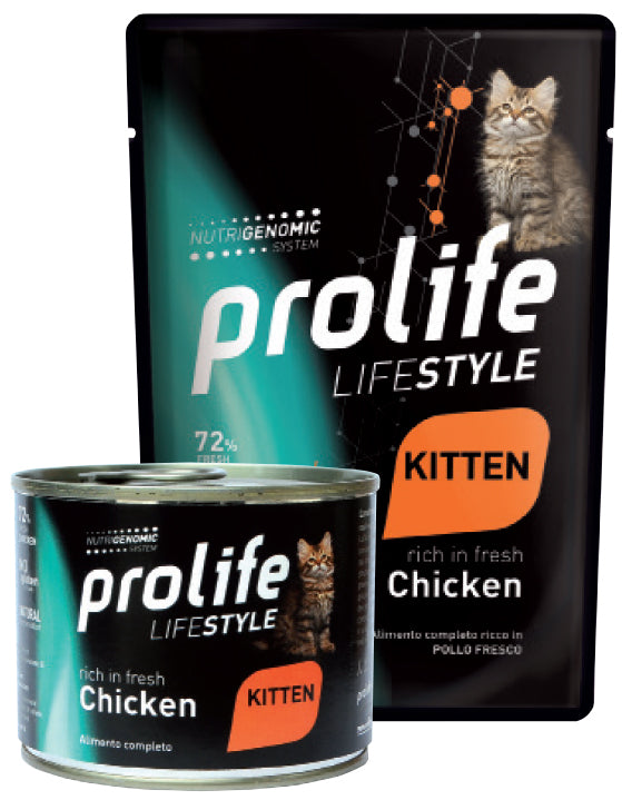 Prolife Lifestyle Kitten Pollo Busta 85g