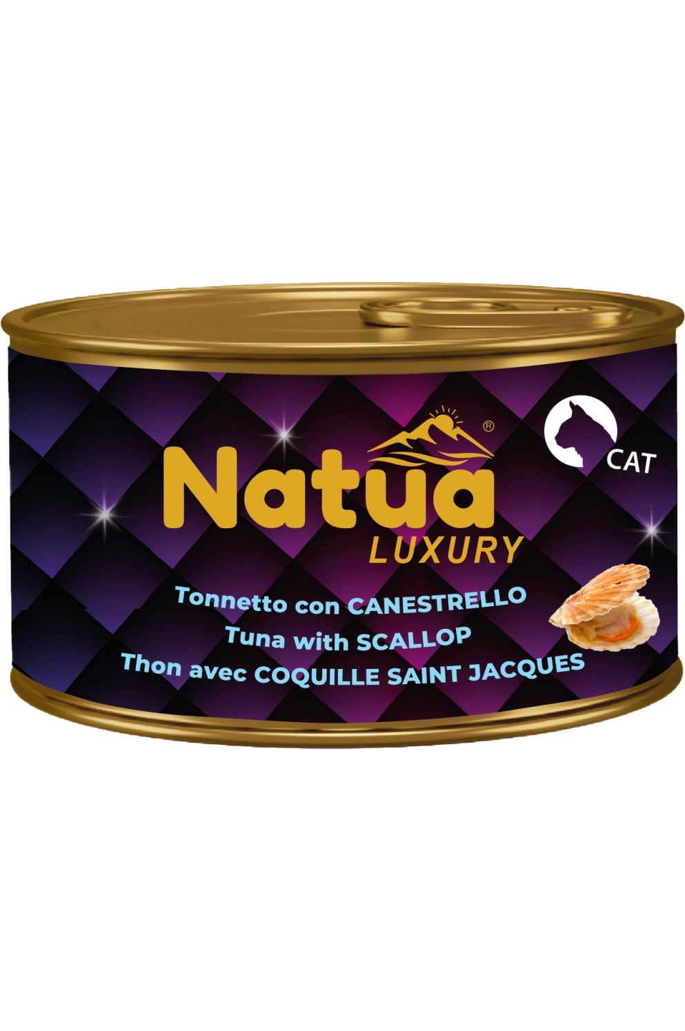 Natua Cat Lux Tonnetto con Canestrelli 85g