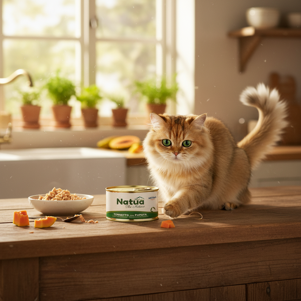 Natua Cat Natural Tonnetto e Papaya Jelly 85g