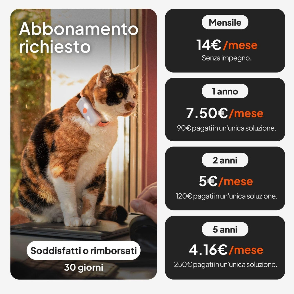 Weenect XT - avventure estreme, antenna XL, batteria lunga durata, torcia LED