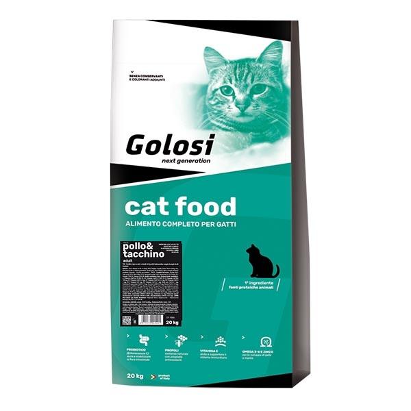 Golosi Next Generation Cat Food Adult Pollo & Tacchino 20kg