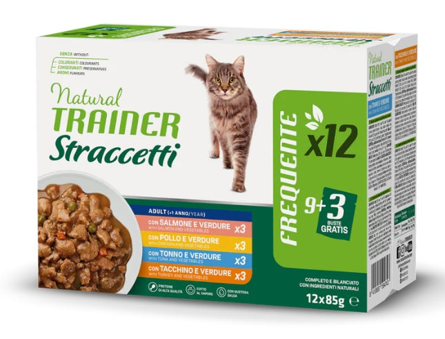 Natural Trainer Straccetti Adult multipack assortito 12 x 85g