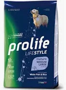 Prolife Lifestyle Mature Medium/Large White Fish & Rice 12 kg